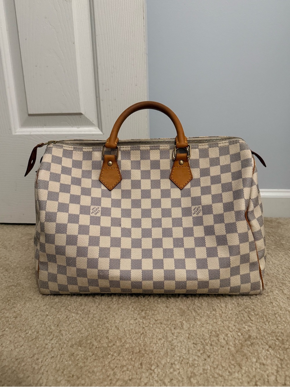Authentic Louis Vuitton Speedy 35 - Damien Azur